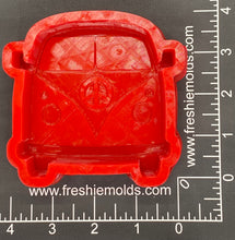 Load image into Gallery viewer, Peace Van Silicone Mold 4” tall x 4” wide x 1&quot; deep

