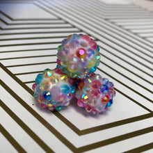 Load image into Gallery viewer, Bubblegum Beads Pastel Multi Colored Rhinestone Gems (2 Ct.)
