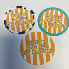 Load image into Gallery viewer, 2.5” Cardstock Circles Honey Butter Biscuit
