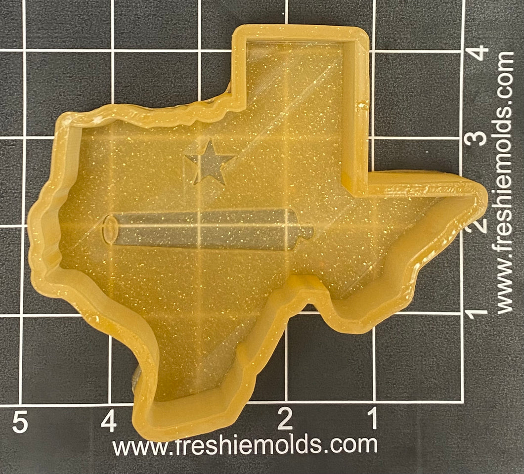 Come and Take It Texas Silicone Mold 4.5”wide x 4”tall x 1