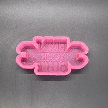 Load image into Gallery viewer, Fixin’ Your Sh*T Wrench Silicone Mold 4” W x 2 H x 1&quot; deep)
