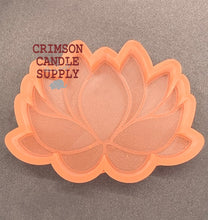 Load image into Gallery viewer, Lotus Flower Silicone Mold 4”W x 3”T x 1&quot; deep
