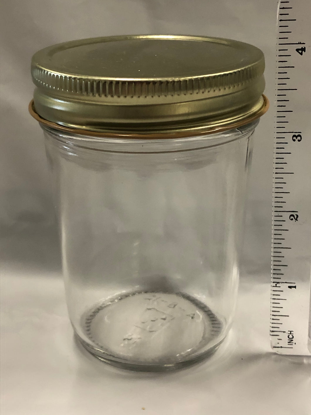 Jelly jars 8 oz with lid (tapered)