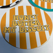 Load image into Gallery viewer, 2.5” Cardstock Circles Honey Butter Biscuit
