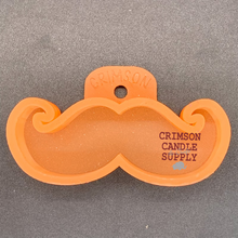 Load image into Gallery viewer, Mustache Silicone Mold  1.75” T x 4” W x 1&quot; deep
