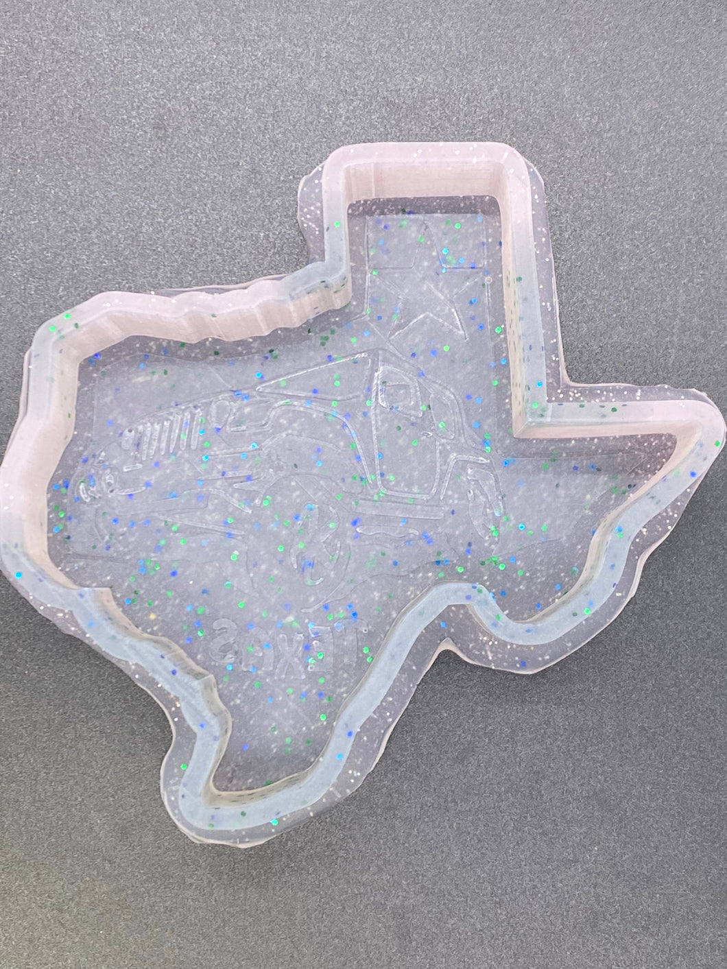 Off-Road Texas Silicone Mold  5” W x 5” T x 1