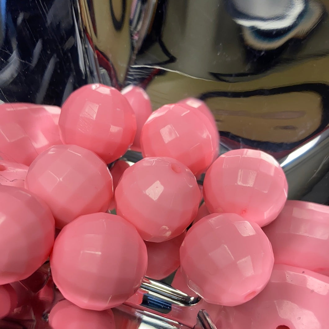 Bubblegum Beads Pink Disco Ball (2 Ct.)