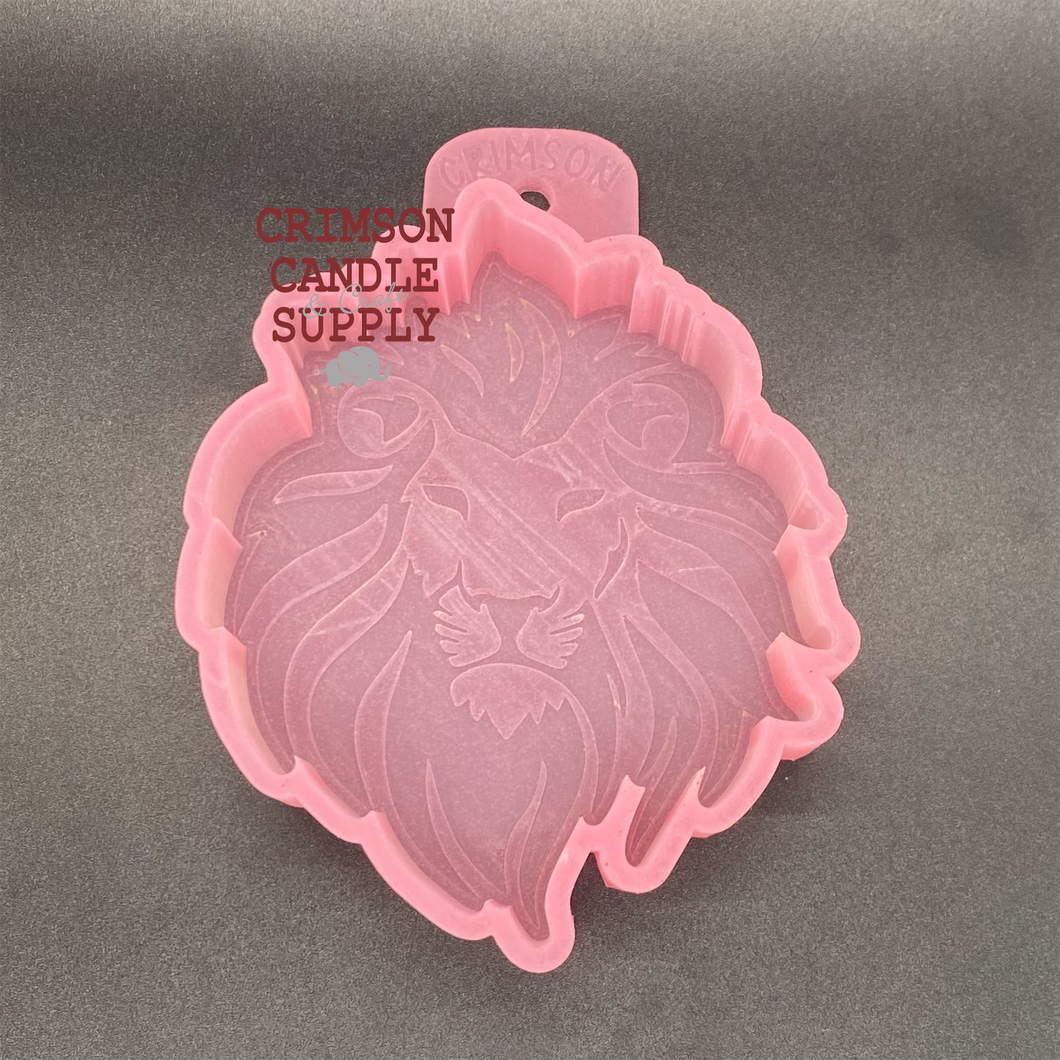 Lion Silicone Mold  4” W x 5” T x 1