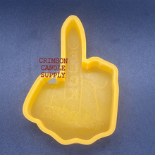 Load image into Gallery viewer, FU Cancer Silicone Mold  3.5” W x 4.5” T x 1&quot; deep
