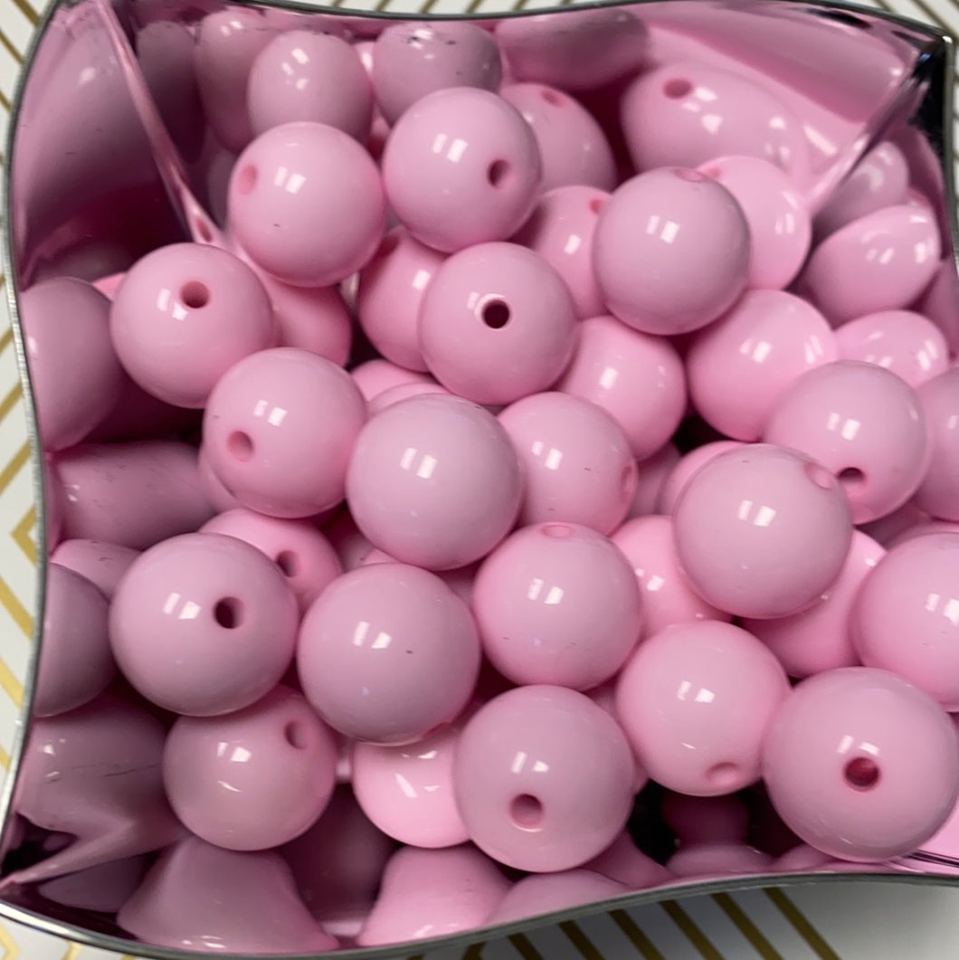 Bubblegum Beads Pale Pink Med. (2 Ct.)