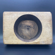 Load image into Gallery viewer, Wooden Cheese Bowl Rectangle  8” Length X 4”Wide X 2”Tall
