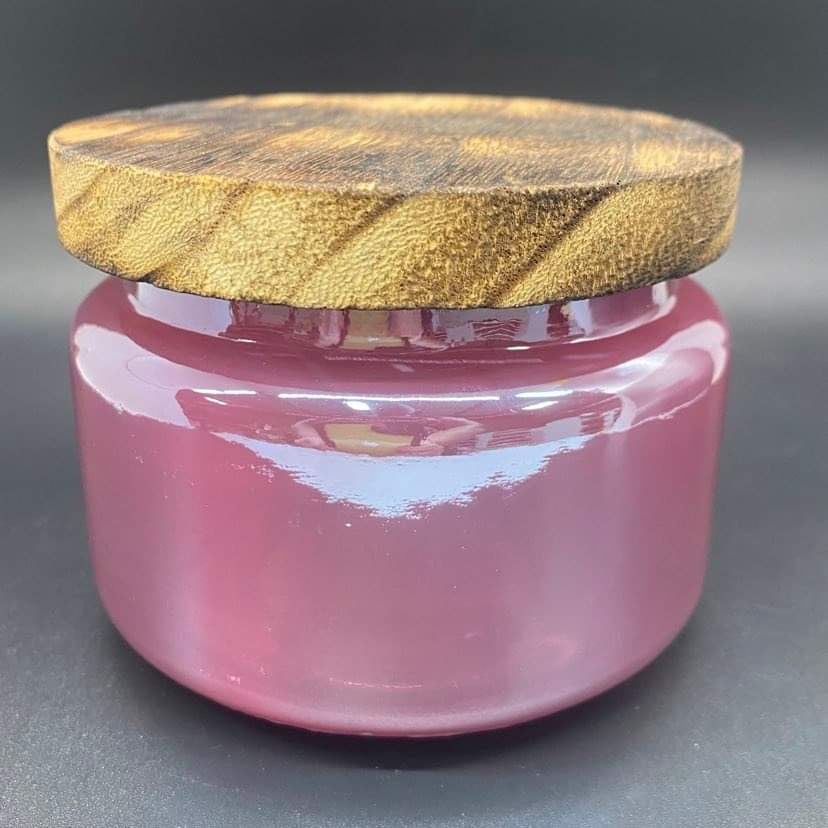 Aspen Jar with Wooden Lid 12 oz. (Case of 6)
