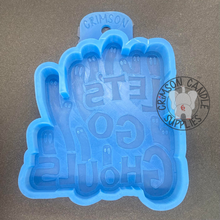 Load image into Gallery viewer, Let&#39;s Go Ghouls Silicone Mold© 4&quot; W x 4.5&quot; T x 1&quot; Deep
