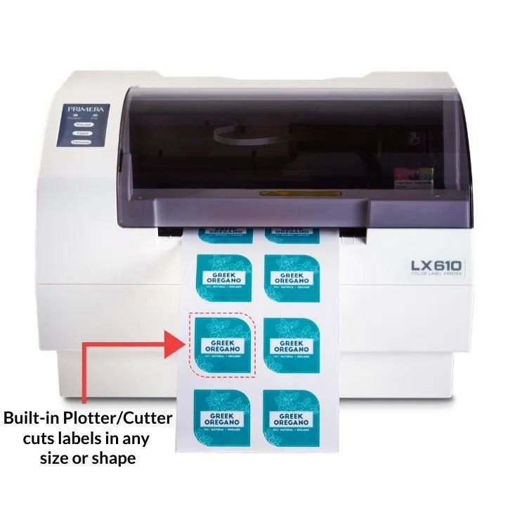 Primera LX610 Color Label Printer with Plotter/Cutter