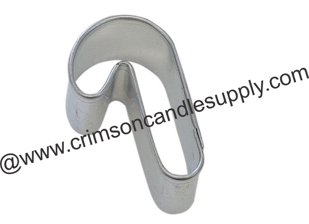 Mini Candy Cane Metal Cookie Cutter 1.5 in. (Or small letter J)