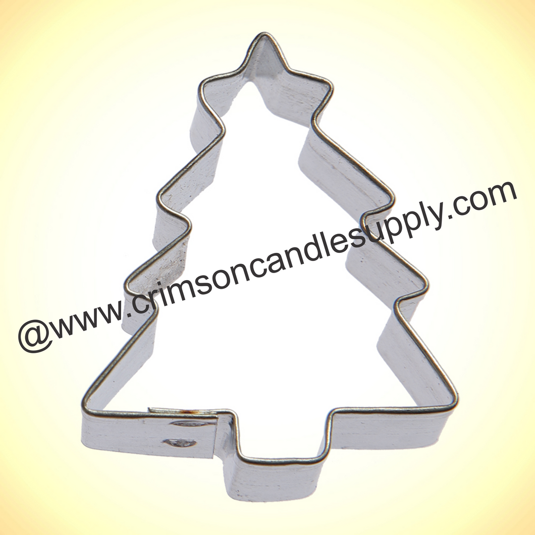 Mini Christmas Tree Metal Cookie Cutter 1.6 in.
