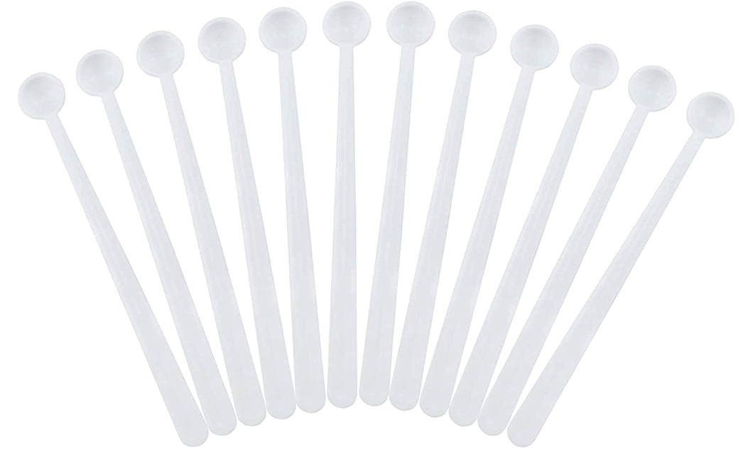 Mini Scoops Measuring Spoons (2-Pack) Micro 1/32 Teaspoon or 150 Milligram for Powders, 15 CC