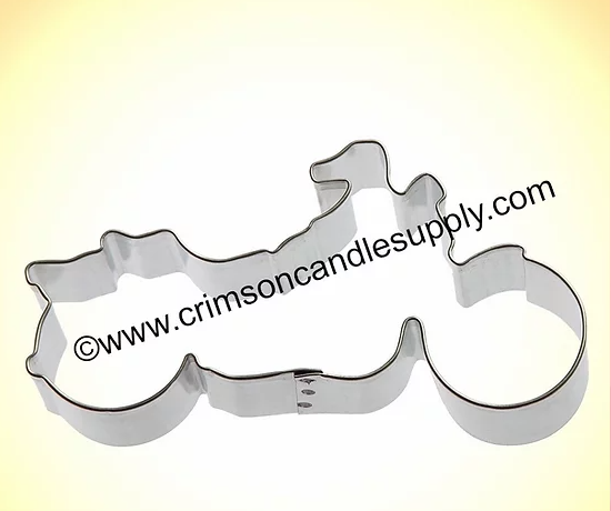 Motorcycle Cookie Cutter 4.5 in