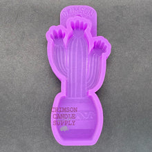 Load image into Gallery viewer, Potted Cactus Silicone Mold 2&quot; W x 4.5&quot; H x 1&quot; deep
