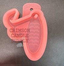 Load image into Gallery viewer, Spinner Lure Silicone Mold  4” H x  3&quot; W x 1&quot; deep

