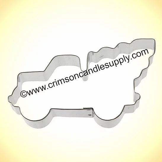 Truck with Tree Cookie Cutter 5 in