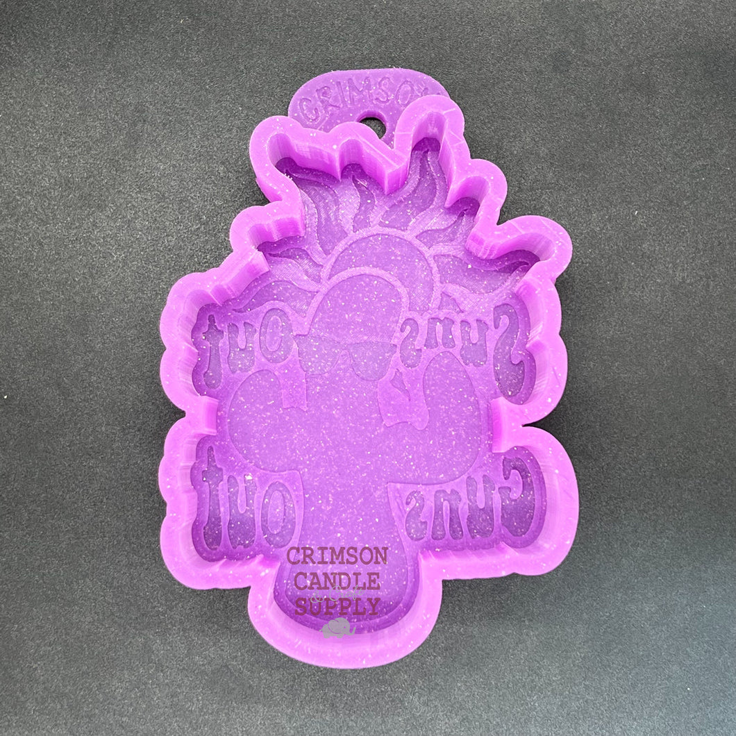 Suns Out Guns Out (©CCS) Silicone Mold 3.5