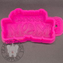 Load image into Gallery viewer, Tennis Mom Silicone Mold 4.75&quot; wide x 2.5&quot; tall x 1&quot; deep
